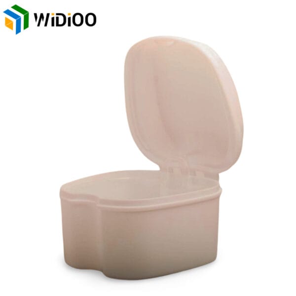 white denture box