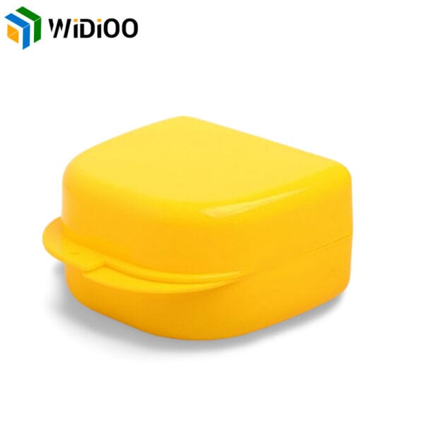 yellow denture case