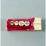 Right Lower Jaw Tooth Anatomy Sectional Model - Mandibular Molar Cross-Section with Restorations for Patient Education & Teaching - Image 4